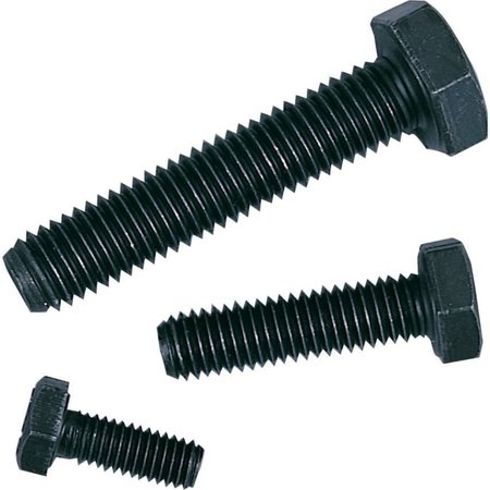 NEWPORT FASTENERS Class 8.8, M10-1.50 Hex Head Cap Screw, Plain Steel, 75 mm L, 100 PK 991623-100